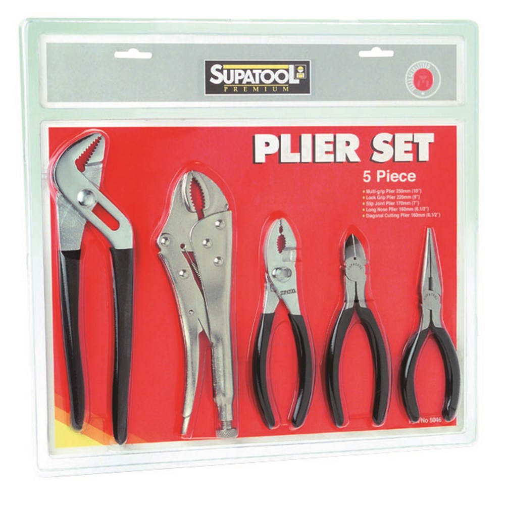 Supatool Pliers Set 5 Piece - Image 2