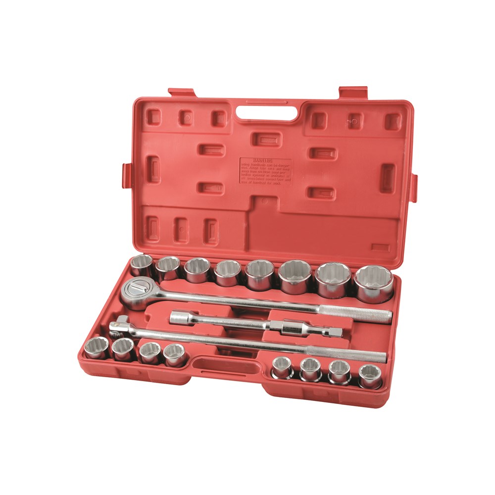 Supatool Socket Set 20 Piece 3/4" Drive - Metric