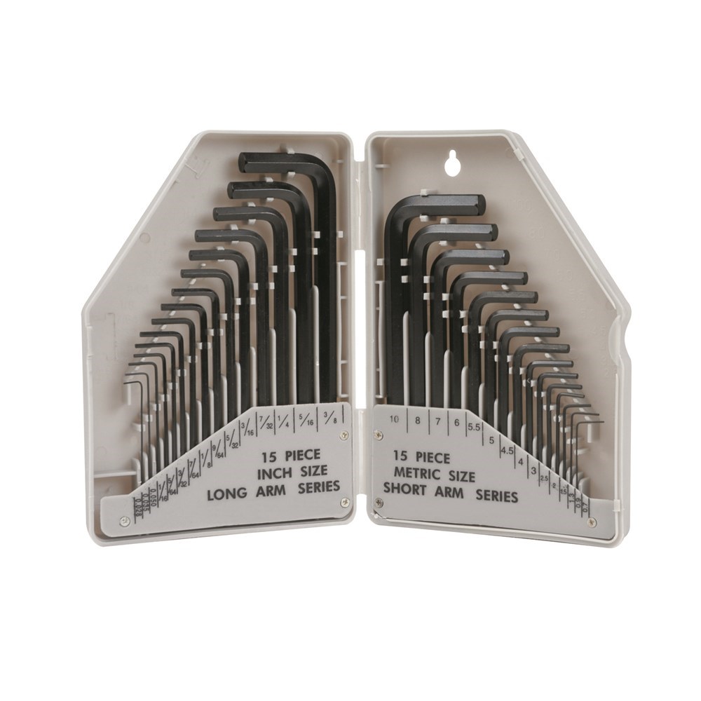 Supatool Hex Key Set 30 Piece Imperial & Metric