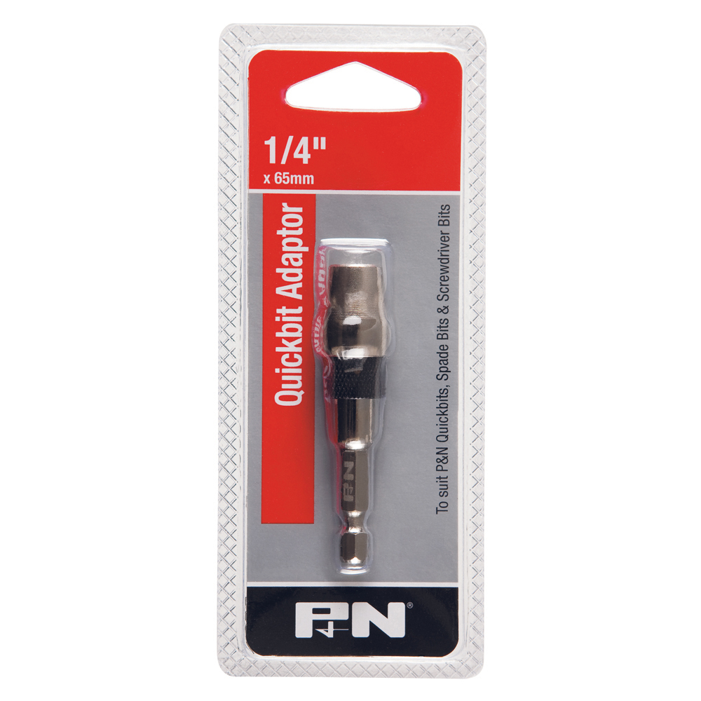 QUICKBIT ADAPTOR 65mm x 1/4" Shank