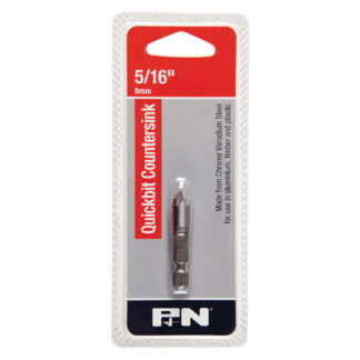 QUICKBIT COUNTERSINK 8mm (5/16") ROSE HEAD CR-V