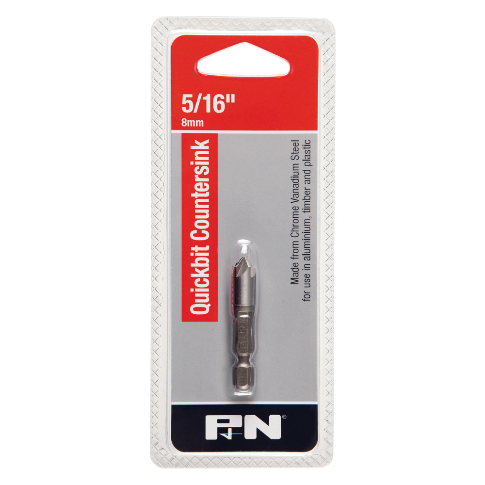 QUICKBIT COUNTERSINK 10mm (3/8") ROSE HEAD CR-V - Image 2