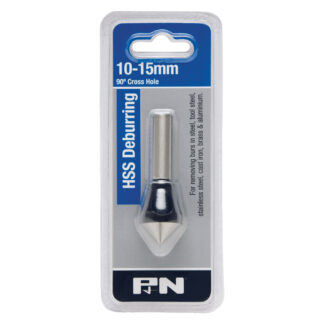 WORKSHOP DEBURRING C'SINK CROSS HOLE HSS 10mm - 15mm