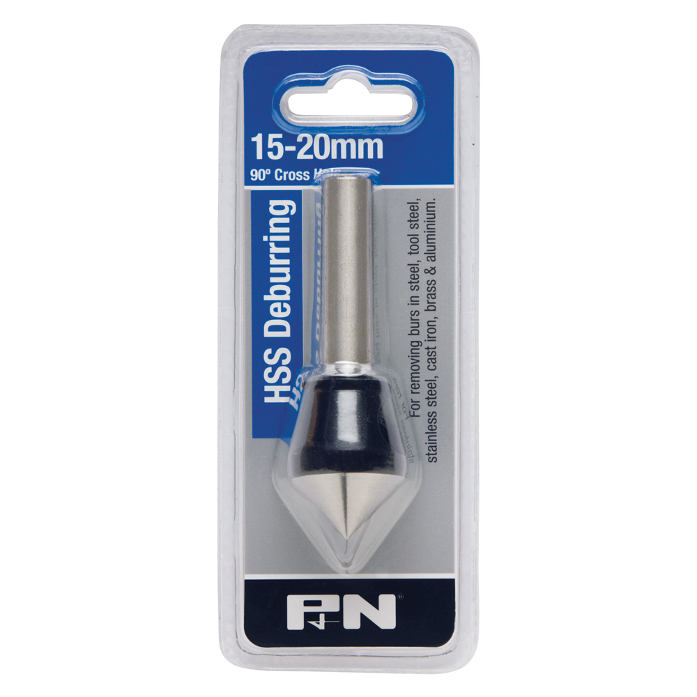 WORKSHOP DEBURRING C'SINK CROSS HOLE HSS 15mm - 20mm