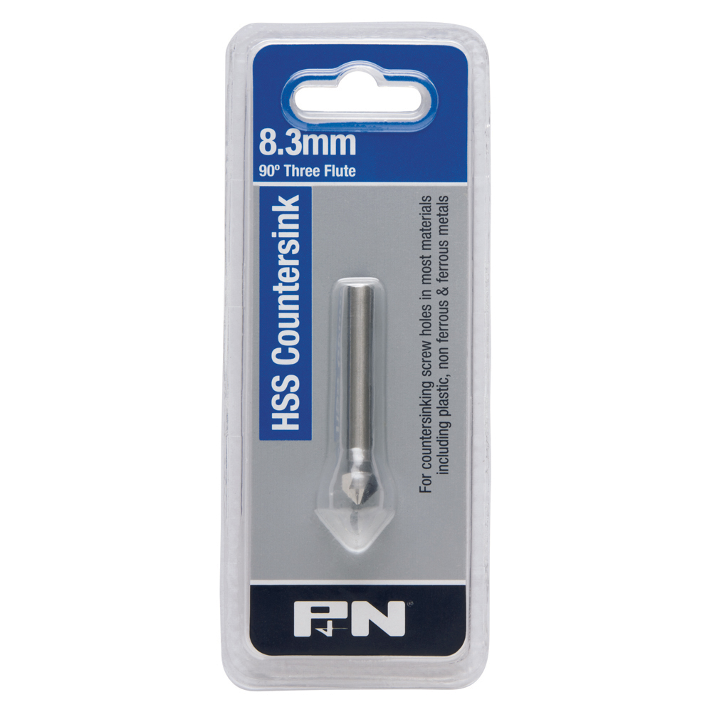 WORKSHOP COUNTERSINK STRAIGHT 8.3mm (2.0 - 8.3mm) HSS