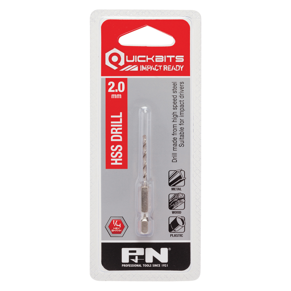 Drill Impact Quickbit 2.0mm P&N