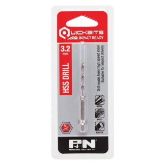 Drill Impact Quickbit 3.2mm P&N