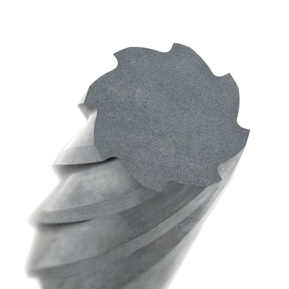 BURR CRB B315 SA3AC CYL SQ END ALUM Cut 9.5 x 19.1 x 6mm SHK - Image 2