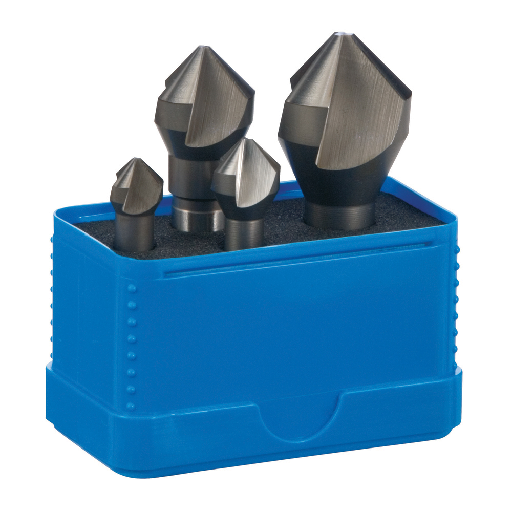 COUNTERSINK C105 STF1 SET 4Pce THREE FLUTE HSS 90deg - Image 2