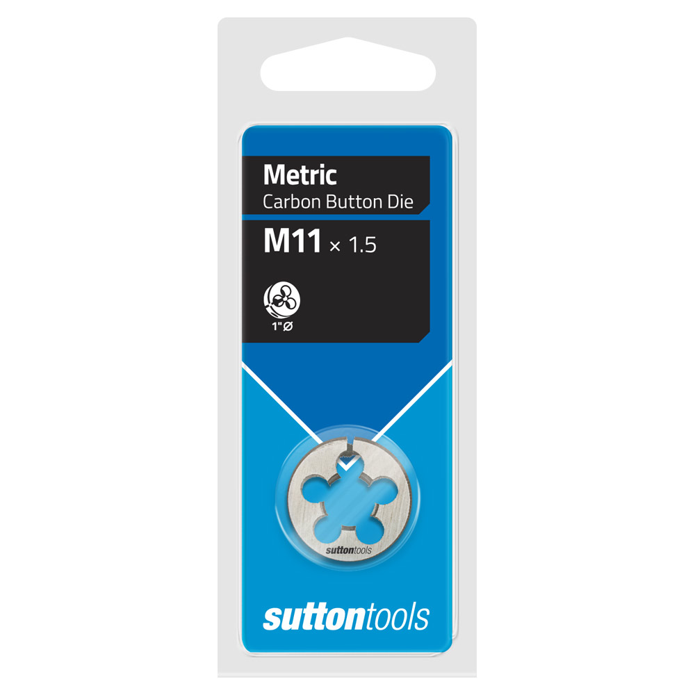 BUTTON DIE M400 M 11 x 1.5 TCA 1"OD