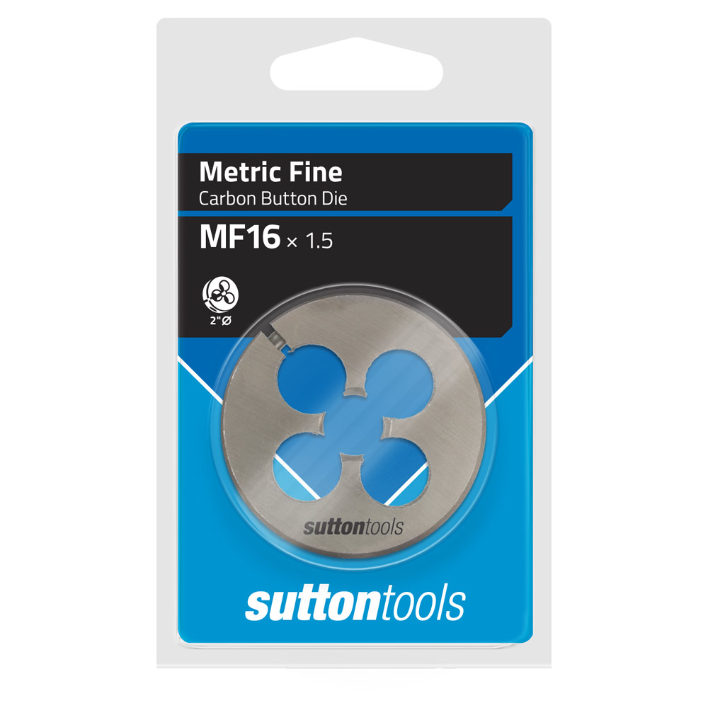 BUTTON DIE M405 MF 16 x 1.5 TCA 2"OD