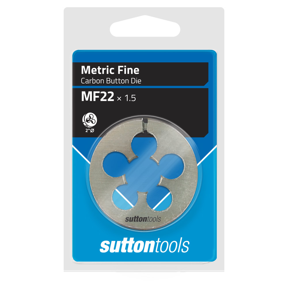 BUTTON DIE M405 MF 22 x 1.5 TCA 2"OD