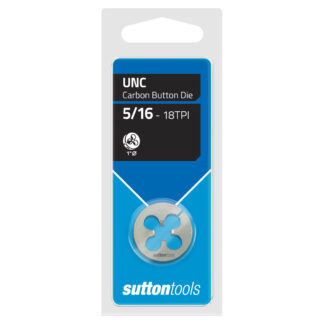 BUTTON DIE M412 UNC 5/16-18 TCA 1"OD