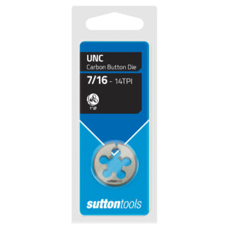 BUTTON DIE M412 UNC 7/16-14 TCA 1"OD