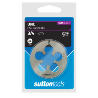 BUTTON DIE M562 2" OD 3/4 x 10 NC HIGH SPEED STEEL