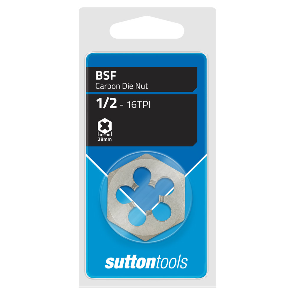 DIE NUT M448 BSF 1/2-16 TCA