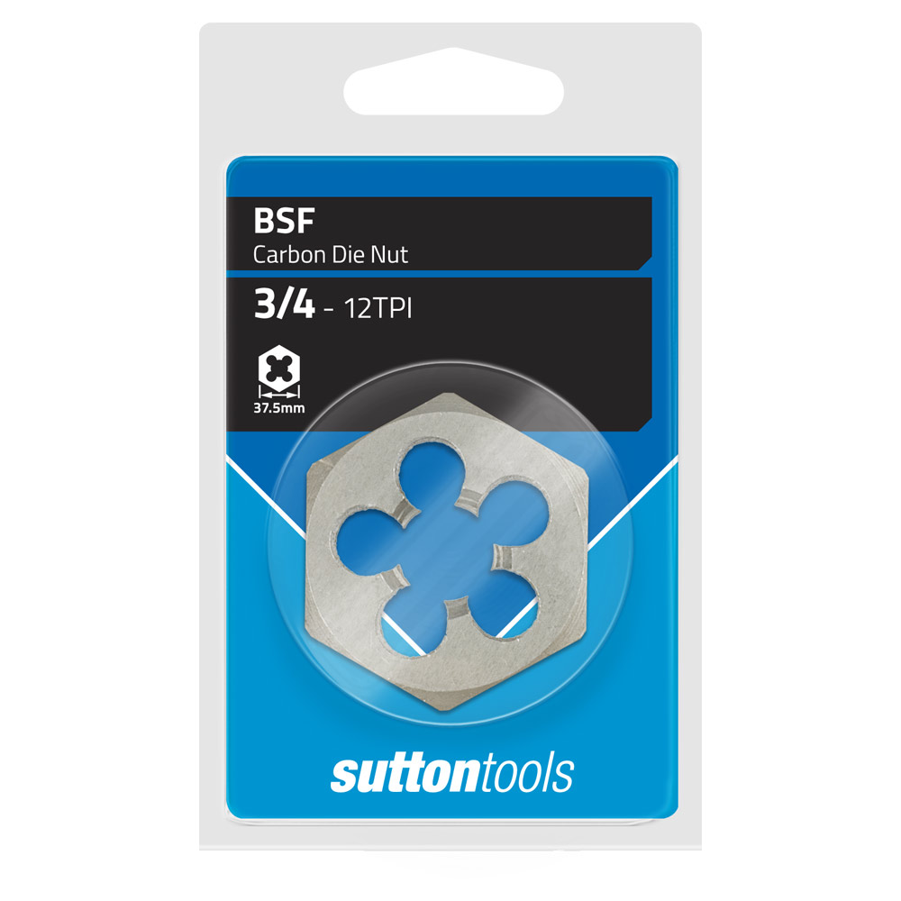 DIE NUT M448 BSF 3/4-12 TCA