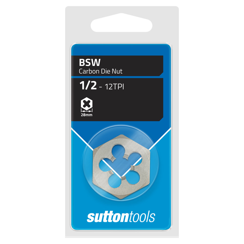 DIE NUT M447 BSW 1/2-12 TCA