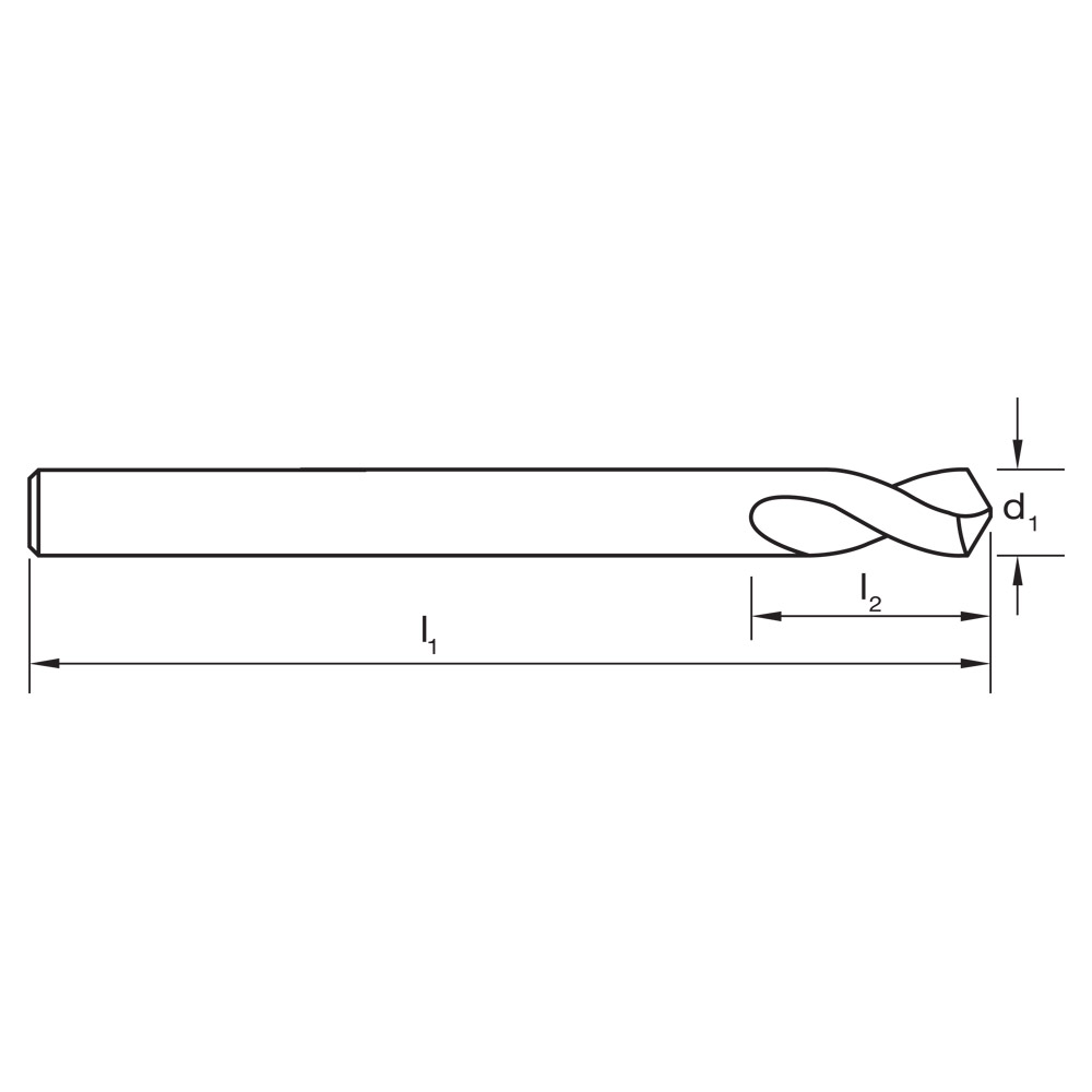 DRILL D123 #30 PANEL Stub HSS - Image 3