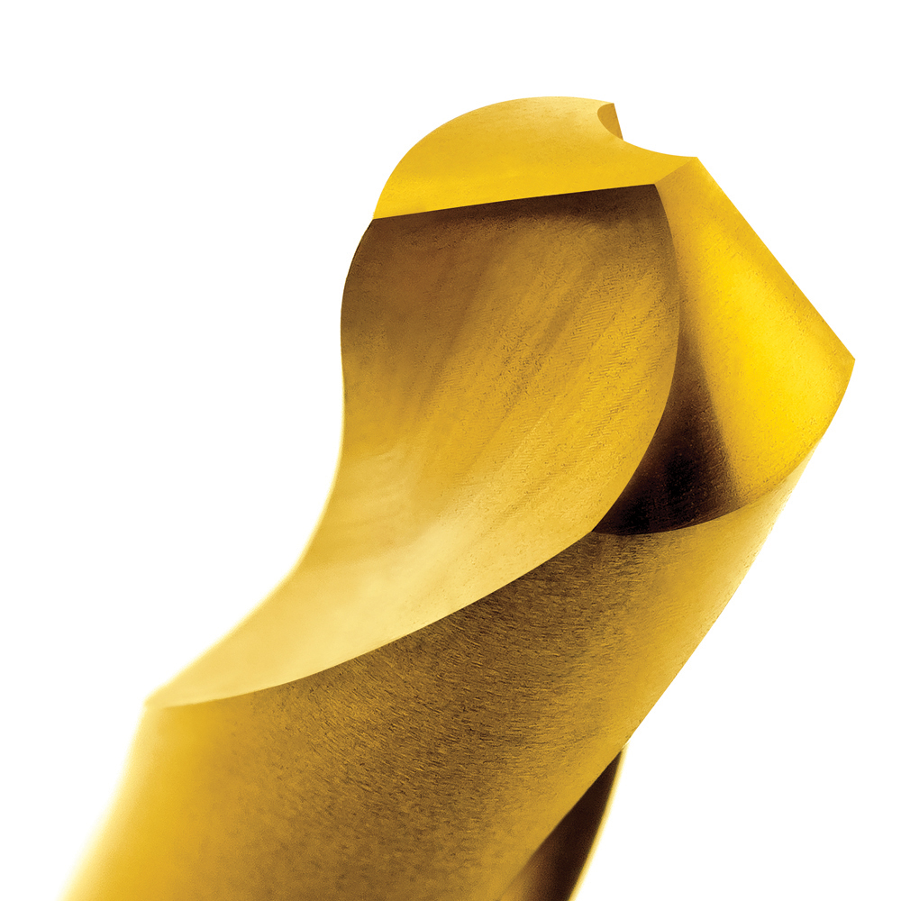 DRILL D175 6.0mm SPOTTING 90 deg. DIN1897 HSS-Co. TiN - Image 2