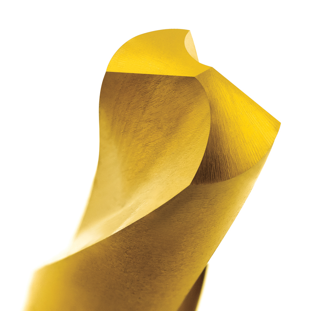 DRILL D176 4.0mm SPOTTING 120 deg. DIN1897 HSS-Co. TiN - Image 2