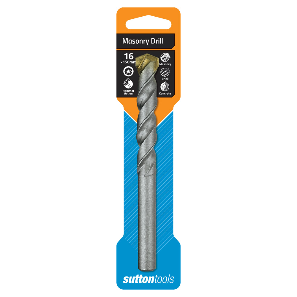 DRILL D601 16.0mm x 150mm MASONRY Single Brick Carded