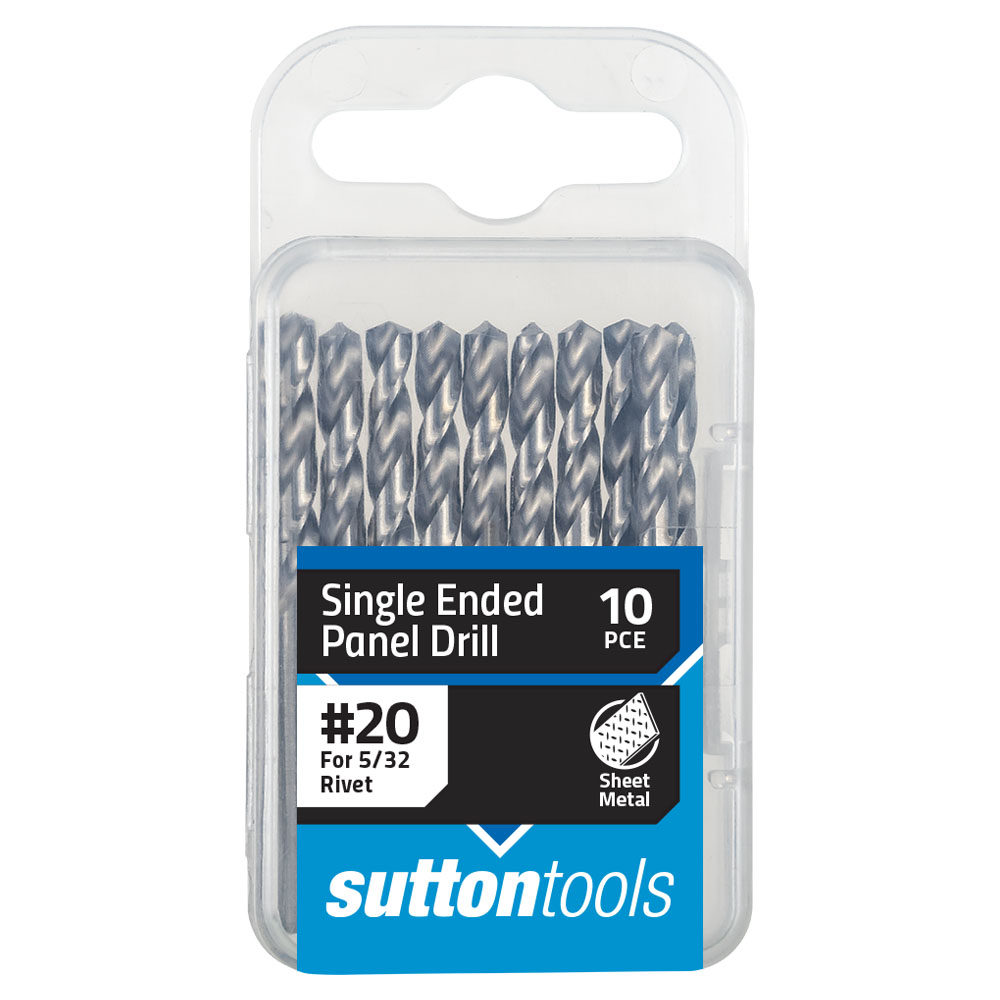 DRILL D132 1/8 " PANEL SHORTIE HSS 10 Pack - Image 2