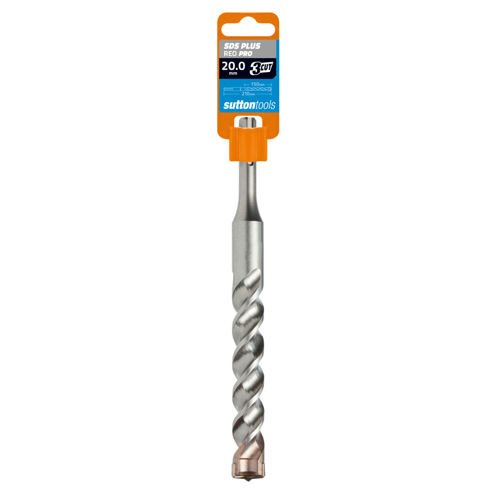 DRILL MASONRY D624 3X CUTTER REO PRO SDS + 20 x 210 GREY