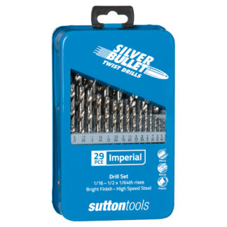 DRILL D101 MTLS3 SET 29 Pce JOBBER HSS 1/16 - 1/2 x 1/64ths