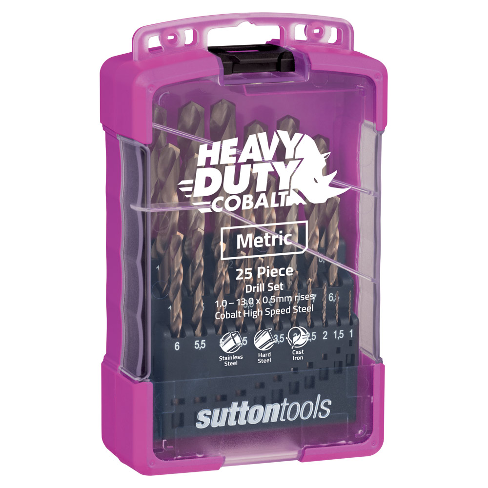 DRILL D109 S3 SET 29Pce JBR HD Cobalt S/Pt 1/16-1/2 x 1/64ths - Image 3