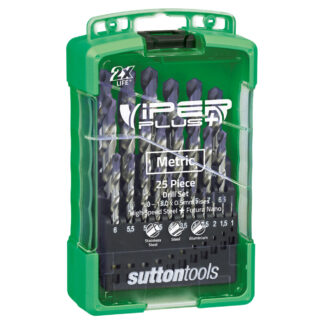 DRILL D179 SM3 SET 25 Pce VIPER+ JOBBER HSS 1.0 - 13.0 x 0.5