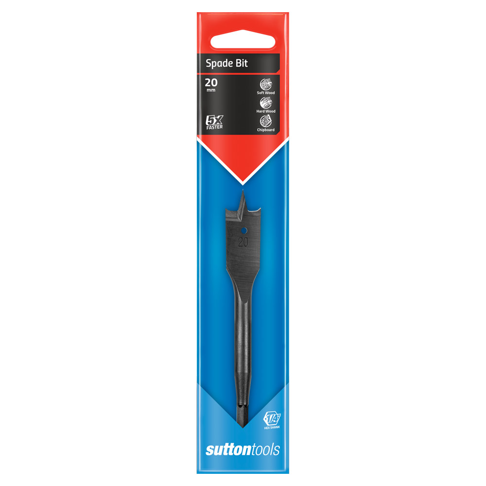 DRILL D501 20.0mm SPADE BIT Carded