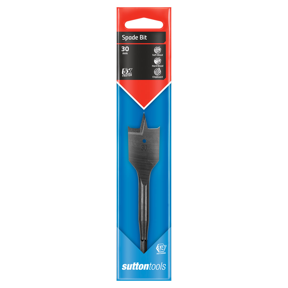 DRILL D501 30.0mm SPADE BIT Carded