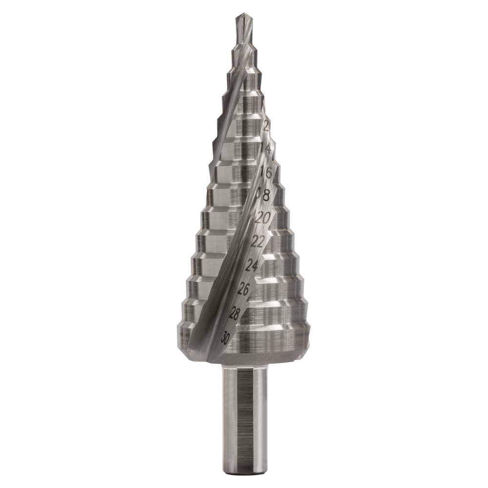 STEP DRILL 9 STEP 4 - 20mm SPIRAL FLUTE HSS - Image 3