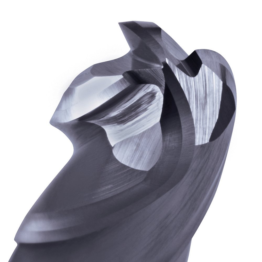 E/MILL E319 5/16" REG. BALL 4 Flute R30 VHM AlCrN - Image 2