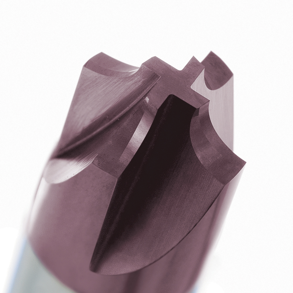 RAD CHAM E458 5mm x 10mm x R2.5 4F DIN6527L HA VHM TiAlN - Image 2