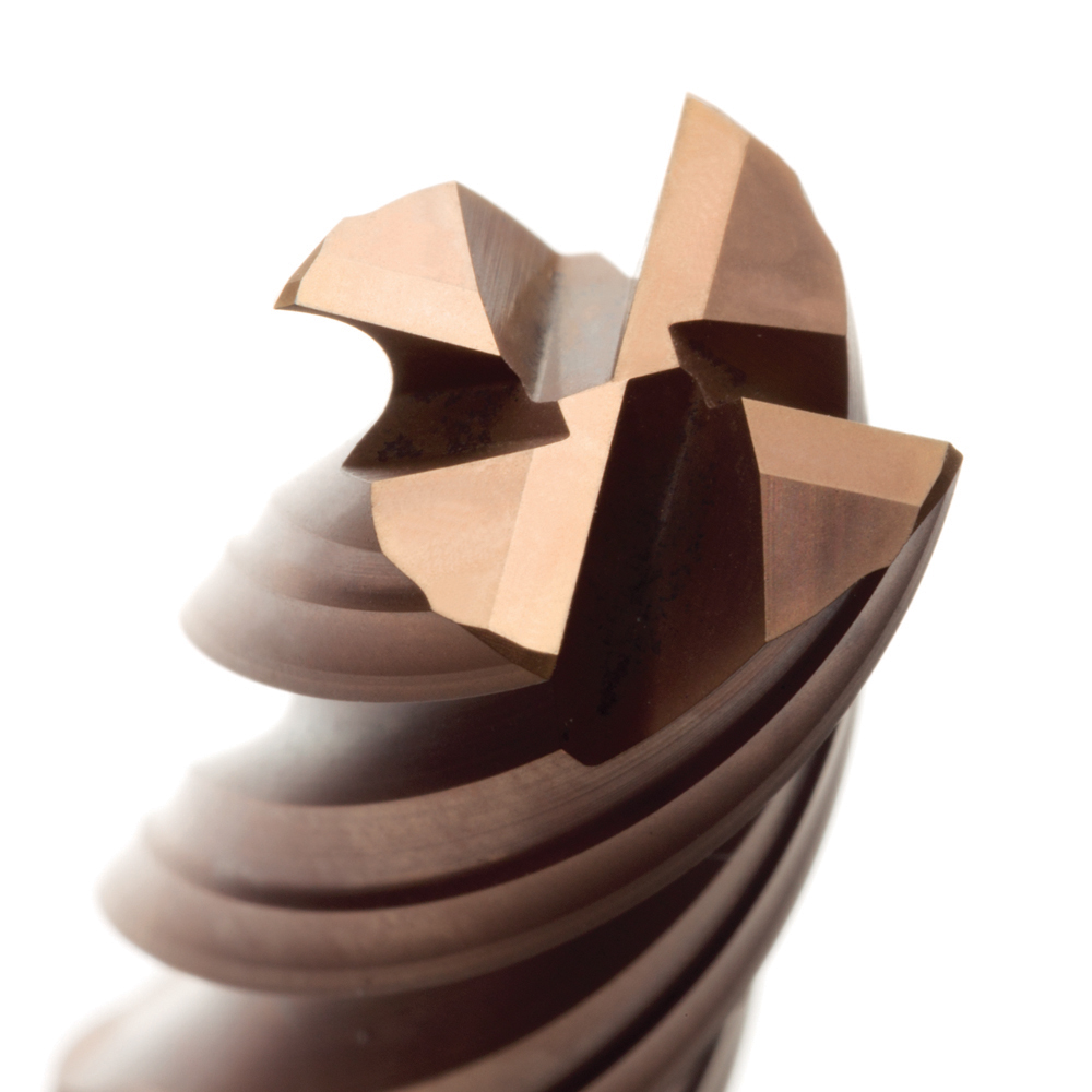 E/MILL E459 18mm LONG 4 Flutes R40/42 DIN6527L-HA VHM HELICA - Image 2