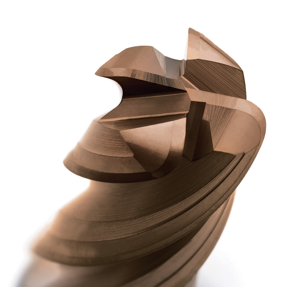 E/MILL E462 16 x R1 LONG 4 FLUTES R40/42 VA VHM HA HELICA - Image 2