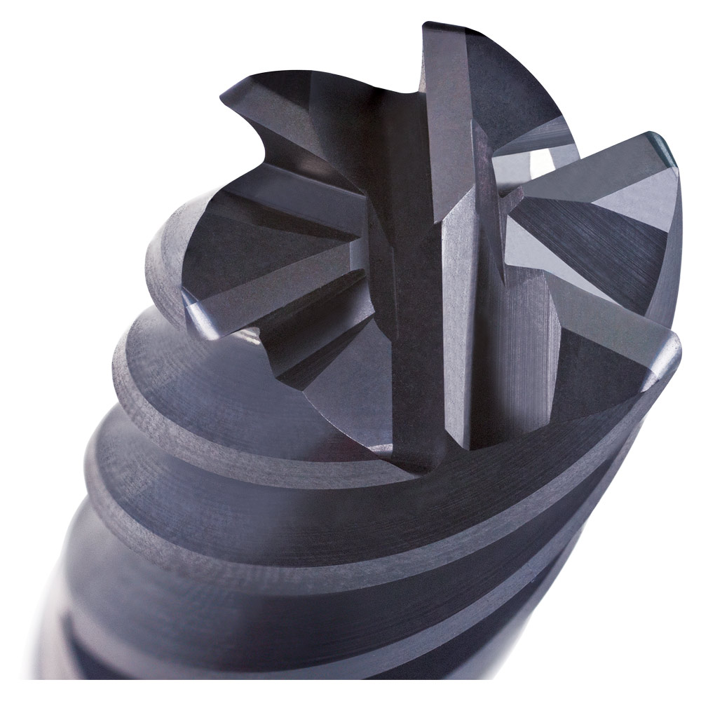 E/MILL E470 12mm xR1 6FL HARMONY Ti DIN6527L-HA VHM AlNova - Image 2