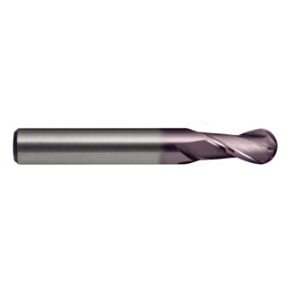 E/MILL E605 10.0mm REG. BALL 2 Flutes R30 VHM TiAlN