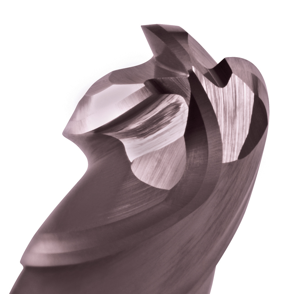 E/MILL E607 2.0mm REG. BALL 4 FLUTES R30 VHM TiAlN - Image 2