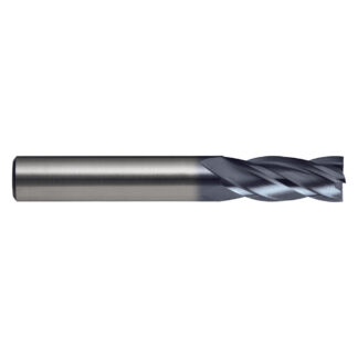 E/MILL E126 4mm REG. 4 Flute R30 JIS HSS-Co.8 TiCN