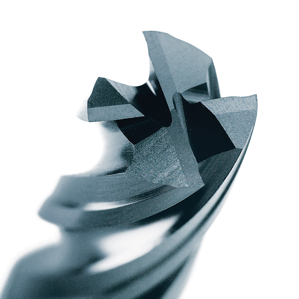 E/MILL E128 20mm LONG 4 Flute R30 JIS HSS-Co.8 TiCN - Image 2