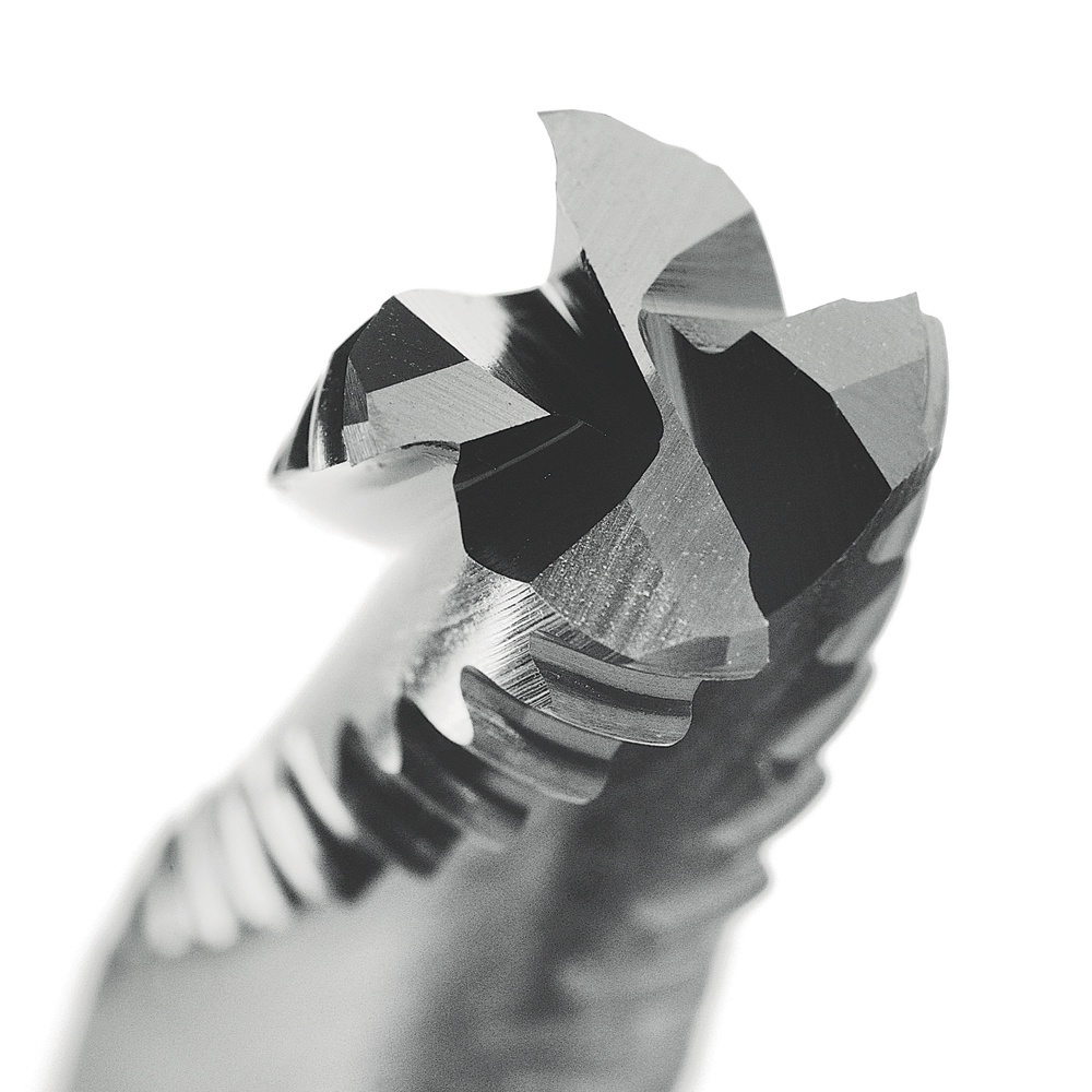 E/MILL E142 8mm REG. 3 Flute R30 NR JIS HSS-Co.8 - Image 2