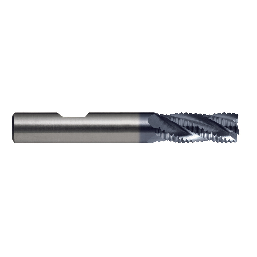E/MILL E145 25mm REG. 5 Flute R30 NR JIS HSS-Co.8 TiCN