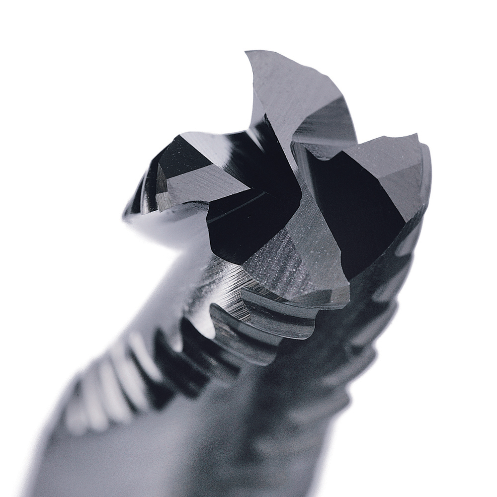 E/MILL E145 25mm REG. 5 Flute R30 NR JIS HSS-Co.8 TiCN - Image 2