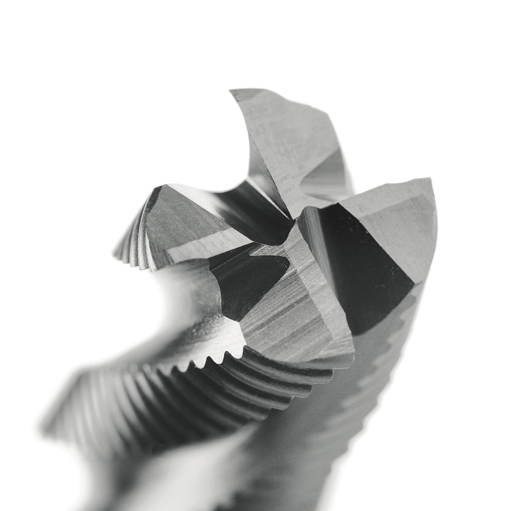 E/MILL E146 1/2" LONG 4 Flute R30 NR HSS-Co.8 - Image 2