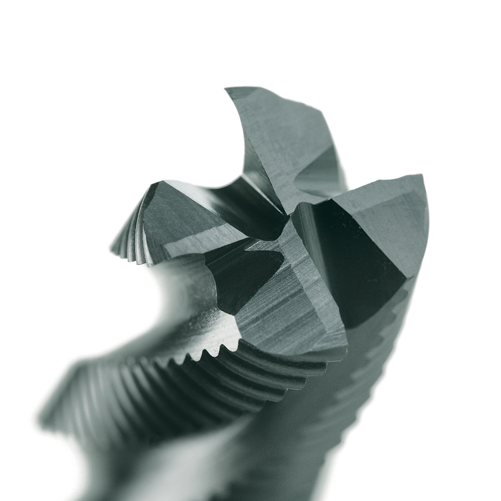 E/MILL E147 1" LONG 5 Flute R30 NR HSS-Co.8 TiCN - Image 2