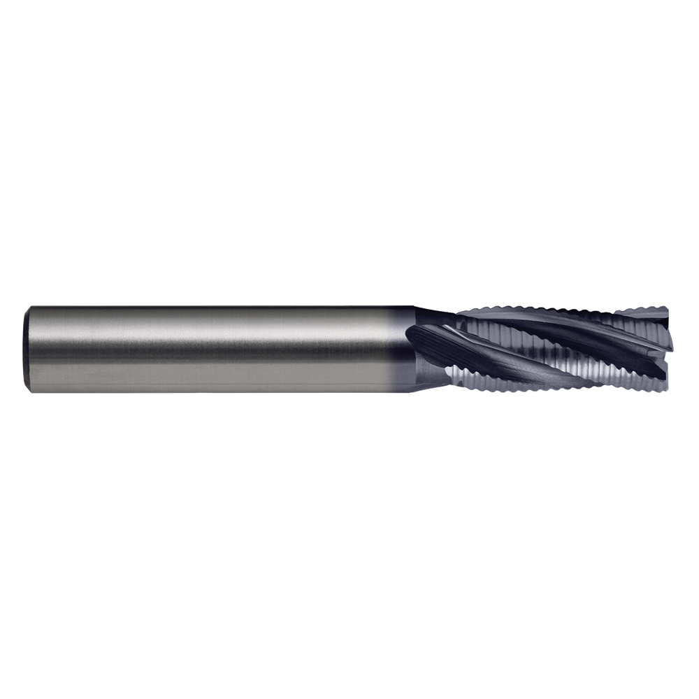 E/MILL E169 8mm REG. 3 Flute R30 HR JIS HSS-Co.8 TiCN