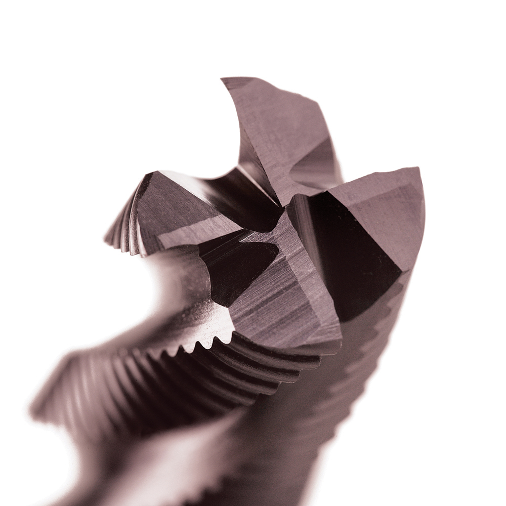 E/MILL E252 8mm LONG. 4 Flute R30 VA-R DIN844L-B SPM AlCrN - Image 2